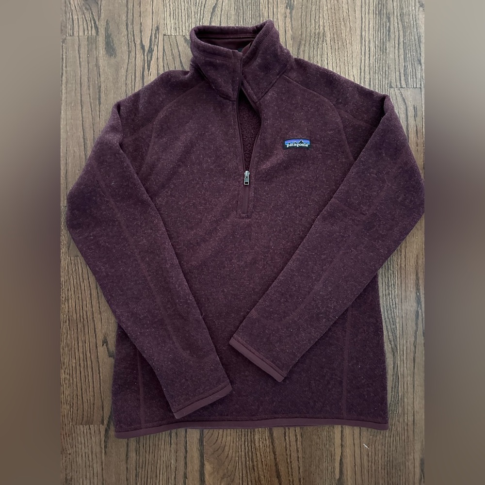 Patagonia 1/4 zip fleece pullover - Women’s M